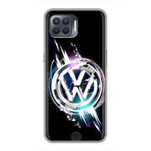 Чохол "Фольксваген" для OPPO Reno 4 Lite (Volkswagen на чорному)