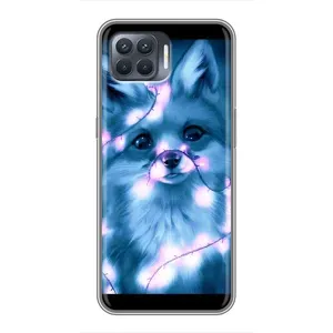 Чехол с Лисичкой для OPPO Reno 4 Lite (Яркая Лиса)