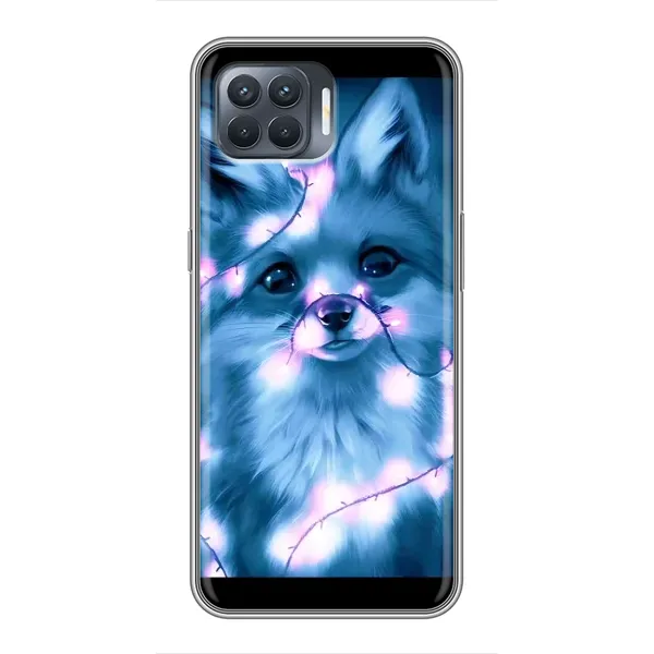 Чехол с рисунком «Яркая Лиса» для OPPO Reno 4 Lite Чехол с рисунком «Яркая Лиса» для OPPO Reno 4 Lite