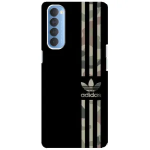 Чохол с стилі "Адідас" для Оппо Рено 4 Про (Adidas)