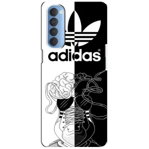 Чохол с стилі "Адідас" для Оппо Рено 4 Про (Adidas шнурки)