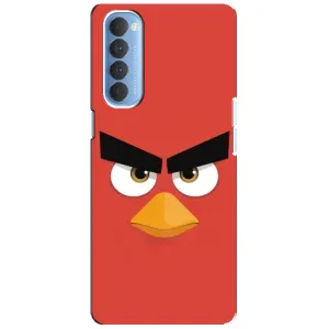 Чехол с рисунком «Angry Birds» для OPPO Reno 4 Pro