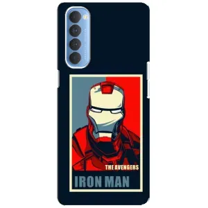 Чохол Супергерой Залізна Людина на Oppo Reno 4 Pro (Art Iron man)