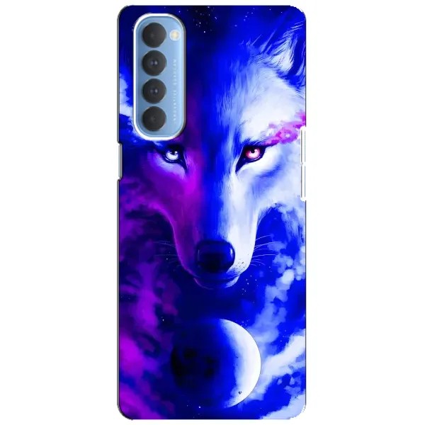Чехол с рисунком «Арт-Волк» для OPPO Reno 4 Pro Чехол с рисунком «Арт-Волк» для OPPO Reno 4 Pro