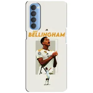 Чехлы с принтом для Oppo Reno 4 Pro (Беллингем Реал)
