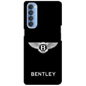 Чехлы с тематикой "Крутые машины" на Oppo Reno 4 Pro (Logo Bentley)