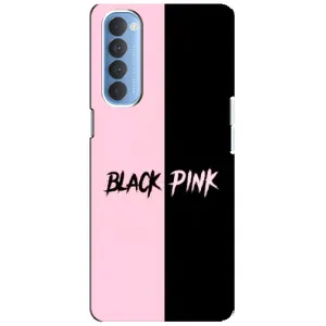 Чехлы с картинкой для Oppo Reno 4 Pro (BLACK PINK)