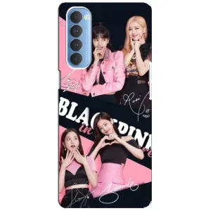 Чехлы с картинкой для Oppo Reno 4 Pro (BLACKPINK)