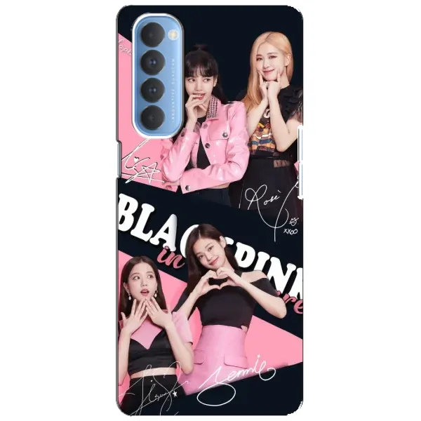 Чехол с рисунком «BLACKPINK» для OPPO Reno 4 Pro