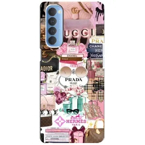 Чехол (Dior, Prada, YSL, Chanel) для Oppo Reno 4 Pro (Бренды)