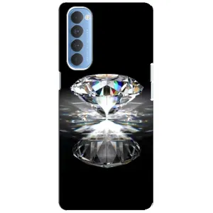 Чехол (Дорого -богато) на Oppo Reno 4 Pro (Бриллиант)