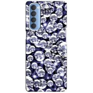 Чехол (Дорого -богато) на Oppo Reno 4 Pro (Бриллианты)