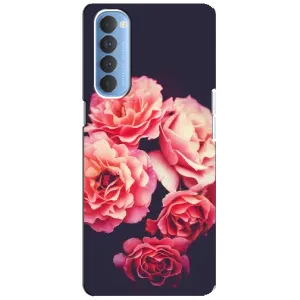Чехлы с тематикой "ЦВЕТЫ" на Oppo Reno 4 Pro (Бутоны)