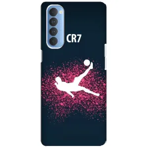 Чехол Криштиану Роналду для Oppo Reno 4 Pro (CR7 Удар)