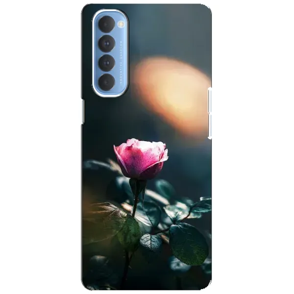 Чехол с рисунком «Цветок ночной» для OPPO Reno 4 Pro Чехол с рисунком «Цветок ночной» для OPPO Reno 4 Pro