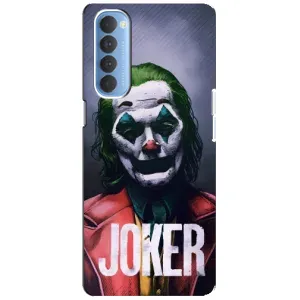 Чехлы с картинкой Джокера на Oppo Reno 4 Pro (Джокер)