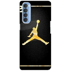 Силіконовый Чохол Nike Air Jordan на Оппо Рено 4 Про (Джордан 23)