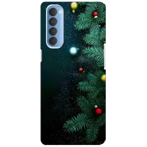 Чохол новорічна ялинка на Oppo Reno 4 Pro (Ялинка)
