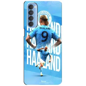 Чехлы с принтом для Oppo Reno 4 Pro Футболист (Erling Haaland)