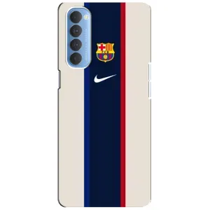 Чехол для Oppo Reno 4 Pro (Барселона) (Фк Барселона)