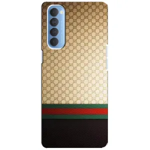 Чохли бренд ГУЧЧІ для Oppo Reno 4 Pro (Фон Гуччі)