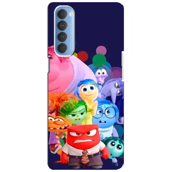 Чехол с рисунком «Герои головоломки» для OPPO Reno 4 Pro