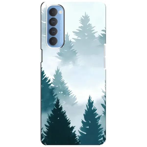 Чехол с рисунком «Горный лес» для OPPO Reno 4 Pro Чехол с рисунком «Горный лес» для OPPO Reno 4 Pro