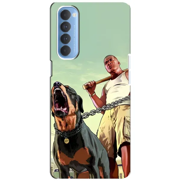 Чехол с рисунком «GTA» для OPPO Reno 4 Pro Чехол с рисунком «GTA» для OPPO Reno 4 Pro
