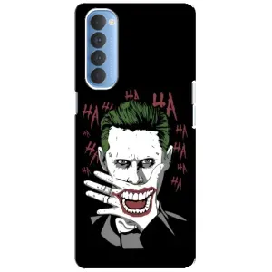 Чехлы с картинкой Джокера на Oppo Reno 4 Pro (Hahaha)