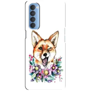 Чохол з Лисичкою для Oppo Reno 4 Pro (Хитра лисиця)