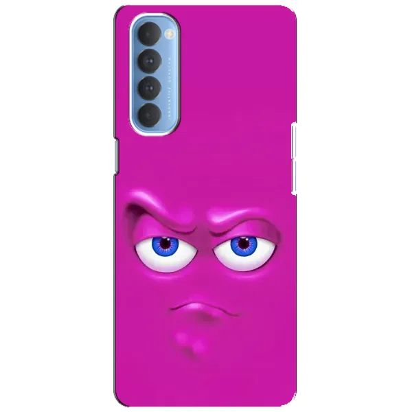 Чехол с рисунком «Хитрая мордочка» для OPPO Reno 4 Pro Чехол с рисунком «Хитрая мордочка» для OPPO Reno 4 Pro