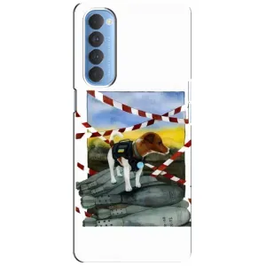 Чехол с принтом Собаки Патрон для Oppo Reno 4 Pro (Храбрый Патрон)