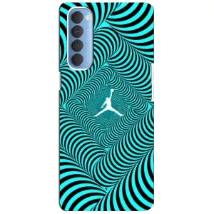 Силіконовый Чохол Nike Air Jordan на Оппо Рено 4 Про (Jordan)