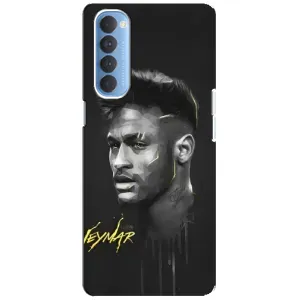 Силиконовый Чехол Oppo Reno 4 Pro (Junior Neymar)