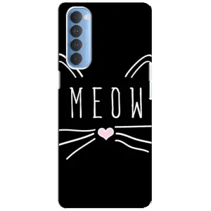 Бампер з зображенням Котиків для Оппо Рено 4 Про (КОТИК MEOW)