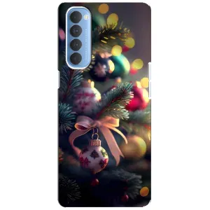 Чохли на Новий Рік Oppo Reno 4 Pro (Гарна ялинка)