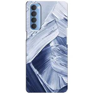 Чохли з сенсом на Oppo Reno 4 Pro (Краски розводи)
