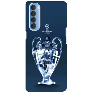 Чехлы с ТОП Футбольными клубами на Oppo Reno 4 Pro (Кубок ЛЧ)