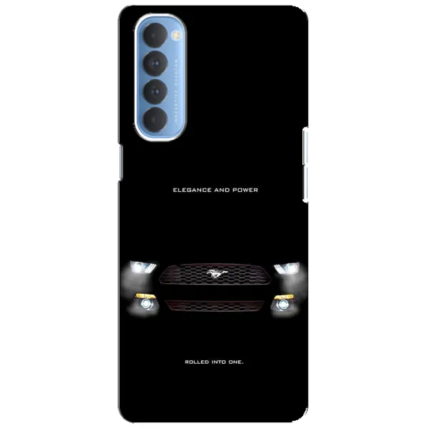 Чехол с рисунком «Черный Land Rover» для OPPO Reno 4 Pro Чехол с рисунком «Черный Land Rover» для OPPO Reno 4 Pro