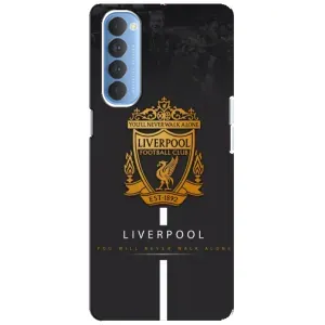 Силиконовые Чехлы принт Футбол на Oppo Reno 4 Pro (Liverpool)