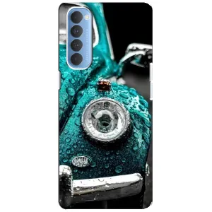 Чехлы с тематикой "Крутые машины" на Oppo Reno 4 Pro (машинка)