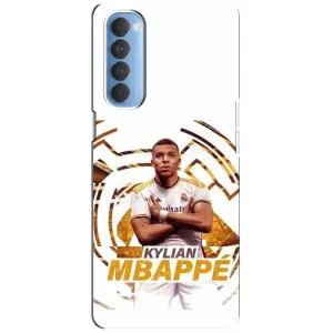 Чехол (TPU) с Футболистом на Oppo Reno 4 Pro (Мбаппе Реал)