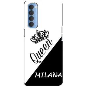 Чохли для Oppo Reno 4 Pro - Жіночі імена (MILANA)
