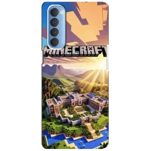 Чохол майнкрафт для Oppo Reno 4 Pro (MINECRAFT)