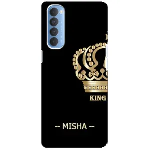Іменні Чохли для Oppo Reno 4 Pro (MISHA)