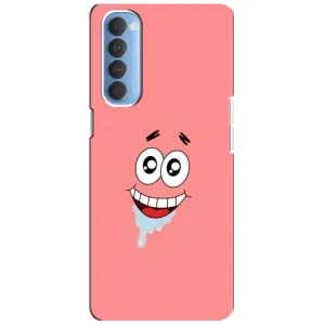 Чохли з Патріком на Oppo Reno 4 Pro (Мордочка Патріка)