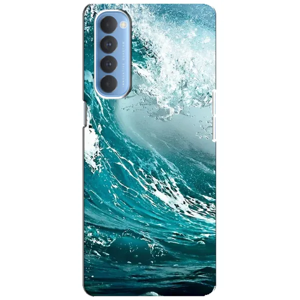 Чехол с рисунком «Морская волна» для OPPO Reno 4 Pro Чехол с рисунком «Морская волна» для OPPO Reno 4 Pro