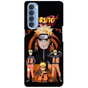 Чохли з принтом НАРУТО на Oppo Reno 4 Pro (Naruto герой)