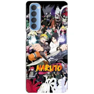 Купить Чохли на телефон з принтом Anime для Oppo Reno 4 Pro (Наруто постер)