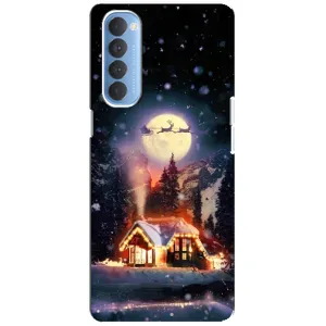 Чохли на Новий Рік Oppo Reno 4 Pro (Настрій зимній)